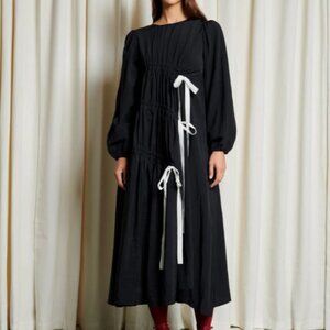Sister Jane Ghospell Campbell Ruched Midi Dress
